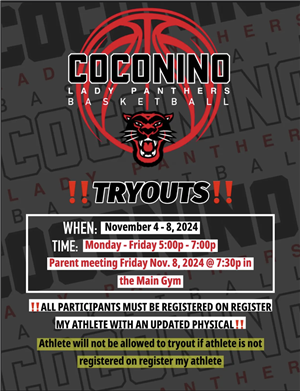 Girls Basktball Tryouts